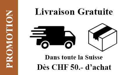 Livraison gratuite dès 50.-